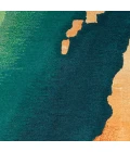 Nourison Prismatic Emerald PRS30 10 ft. X 14 ft. Rect. Rug