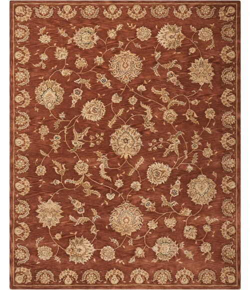 Nourison Home Nourison 2000 Red 2421 7ft.9in. x 9ft.9in. Rect. Rug