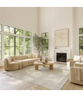 Nourison Soft Structure Beige SOF01 9ft. x 12ft. Rect. Rug
