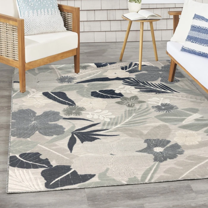 Nourison Home Suncoast Blue SNC01 4ft. x 6ft. Rect. Rug