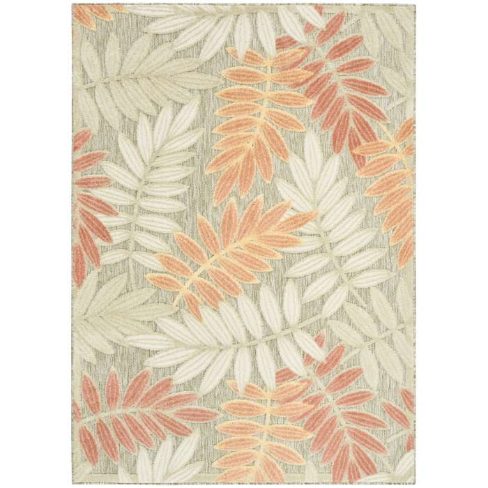 Nourison Aloha Sage Rose ALH18 3 ft. 6 in. X 5 ft. 6 in. Rect. Rug