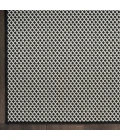 Nourison Courtyard Black White COU01 3 ft. X 5 ft. Rect. Rug