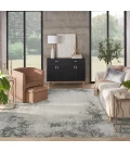 Nourison Dekor Grey Charcoal DEK04 7 ft. 10 in. X 9 ft. 10 in. Rect. Rug