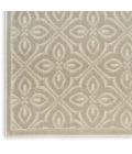 Nourison Home Washable Charm Grey WCH03 5ft. x 7ft. Rect. Rug