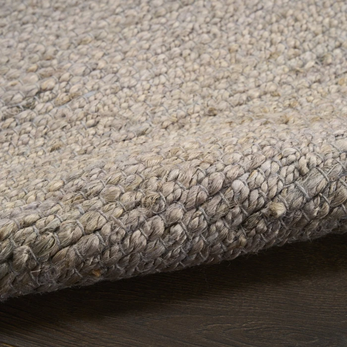 Nourison Home Natural Jute Grey NJT01 10ft. x 14ft. Rect. Rug