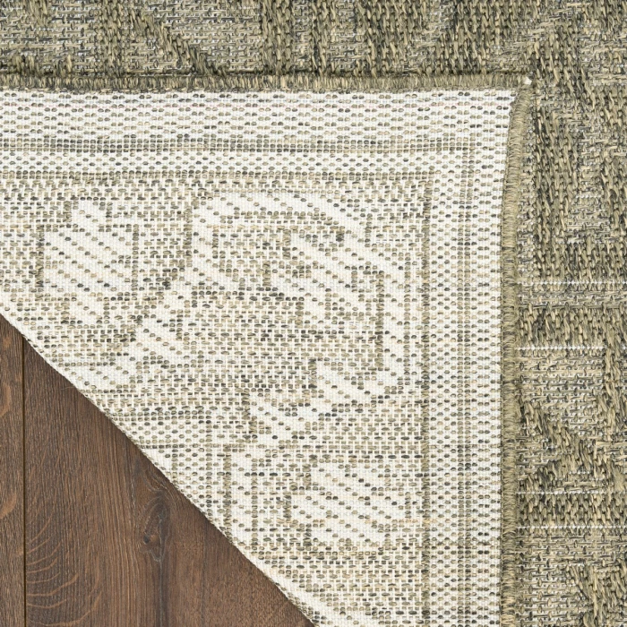Nourison Tulum Olive TLM05 3 ft. X 5 ft. Rect. Rug