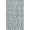 Nourison Home Washable Charm Blue WCH01 3ft. x 5ft. Rect. Rug