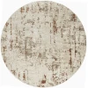 Nourison Quarry Ivory Rust QUA01 10ft. Round Rug