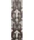 Nourison Home Silk Shadows Grey SHA09 2ft.3in. x 8ft. Rect. Rug