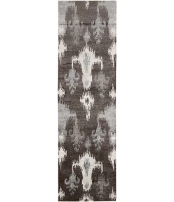 Nourison Home Silk Shadows Grey SHA09 2ft.3in. x 8ft. Rect. Rug