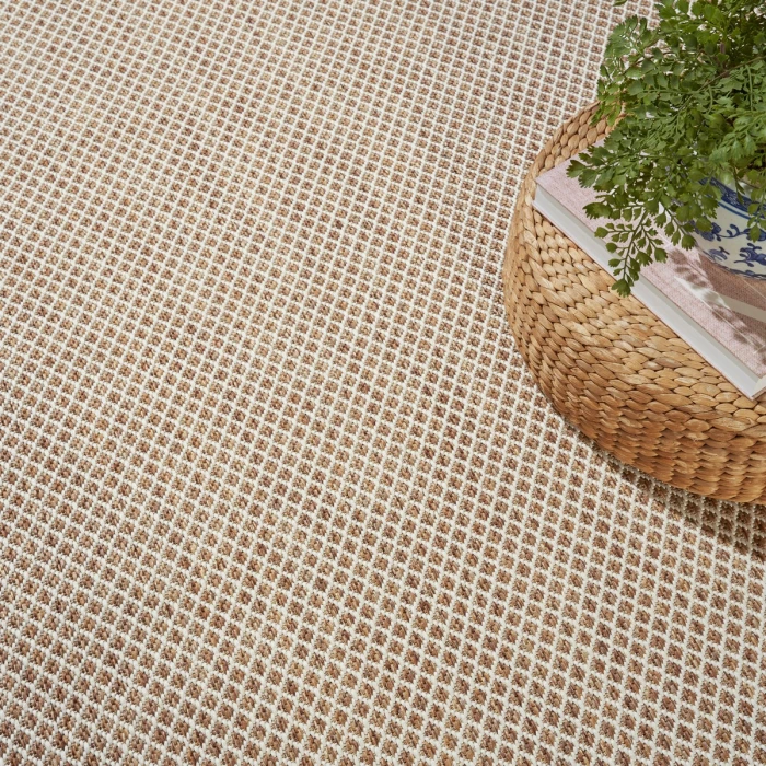 Nourison Courtyard Jute Ivory COU01 9 ft. X 12 ft. Rect. Rug