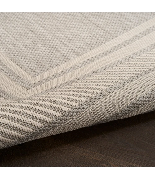 Nourison Horizon Indoor/Outdoor Grey HOZ03 8 ft. X 10 ft. Rect. Rug