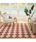 Nourison Positano Terracotta POS04 7 ft. X 10 ft. Rect. Rug