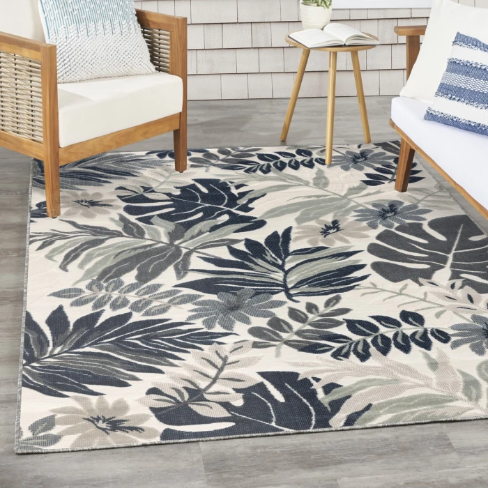 Nourison Home Suncoast Blue SNC02 4ft. x 6ft. Rect. Rug