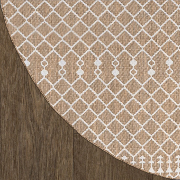 Nourison Positano Jute POS02 8ft. Round Rug