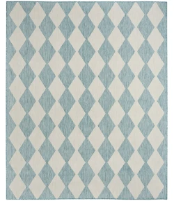 Nourison Home Positano POS04 Aqua 10 ft. X 14 ft. Area Rug