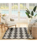 Nourison Positano Black POS04 4 ft. X 6 ft. Rect. Rug