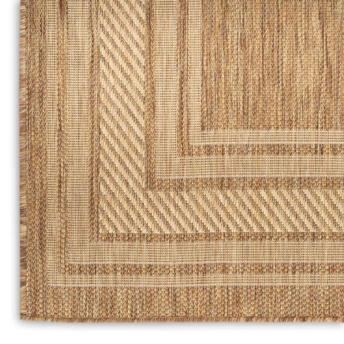 Nourison Horizon Indoor/Outdoor Natural HOZ03 5 ft. X 7 ft. Rect. Rug