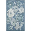 Nourison Home Aloha ALH33 Blue 2 ft. 8 in. X 4 ft. Area Rug