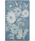 Nourison Aloha Blue ALH33 2 ft. 8 in. X 4 ft. Rect. Rug