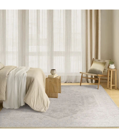 DKNY Pure Shades Grey SAD02 9ft. x 12ft. Rect. Rug