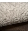 Nourison Horizon Indoor/Outdoor Grey HOZ02 8 ft. X 10 ft. Rect. Rug