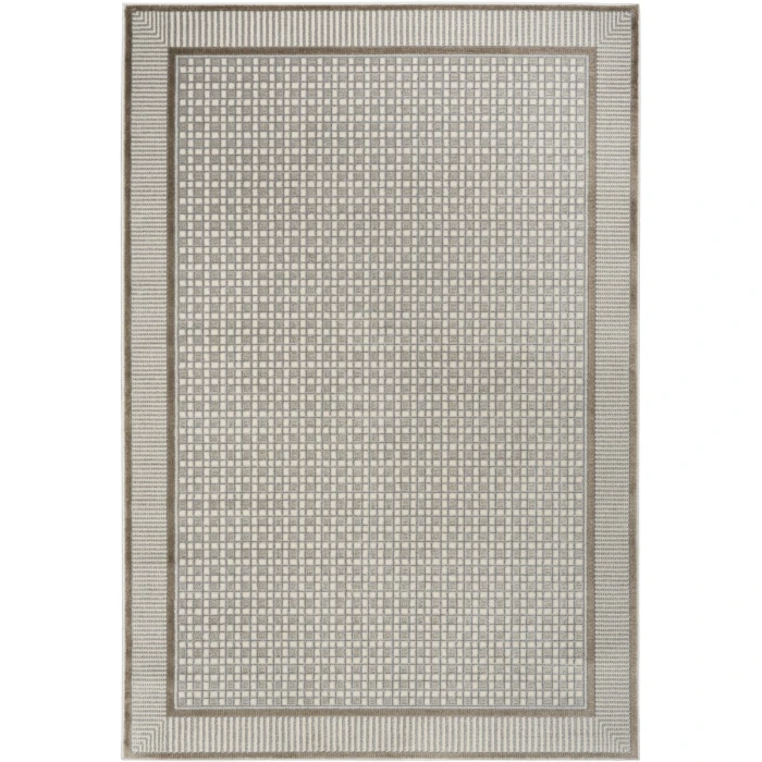 Nourison Home Nordic Grey NRC03 6ft. x 9ft. Rect. Rug