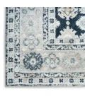 Nourison Dekor Grey Navy DEK02 5 ft. 3 in. X 7 ft. Rect. Rug