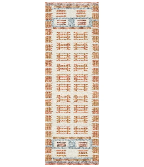 Nourison Nordic Ivory Rust NRC16 2 ft. X 6 ft. Rect. Rug