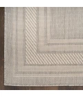 Nourison Horizon Indoor/Outdoor Grey HOZ03 5 ft. X 7 ft. Rect. Rug