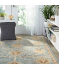 Nourison Home Jazmine Blue JAZ02 5ft.3in. x 7ft.5in. Rect. Rug