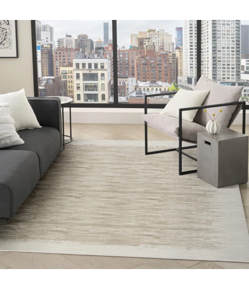 DKNY Grand Street Cream / Ivory GRN04 9ft. x 12ft. Rect. Rug