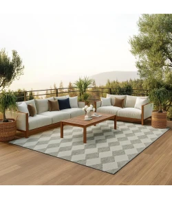 Nourison Home Positano POS04 Light Grey 8 ft. X 10 ft. Area Rug