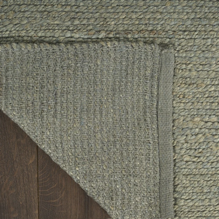 Nourison Home Natural Jute Green NJT01 2ft. x 6ft. Rect. Rug