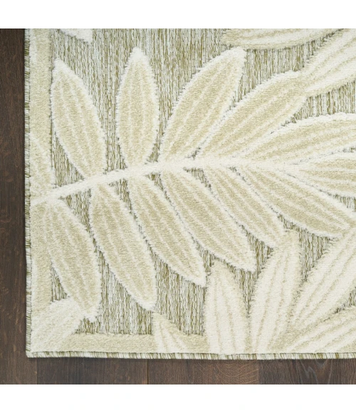 Nourison Aloha Ivory Sage ALH18 3 ft. 6 in. X 5 ft. 6 in. Rect. Rug