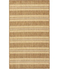 Nourison Home Horizon Indoor/Outdoor Tan HOZ05 3ft. x 5ft. Rect. Rug