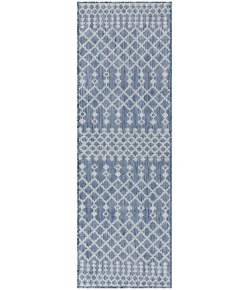 Nourison Home Positano POS02 Navy Blue 2 ft. X 6 ft. Area Rug