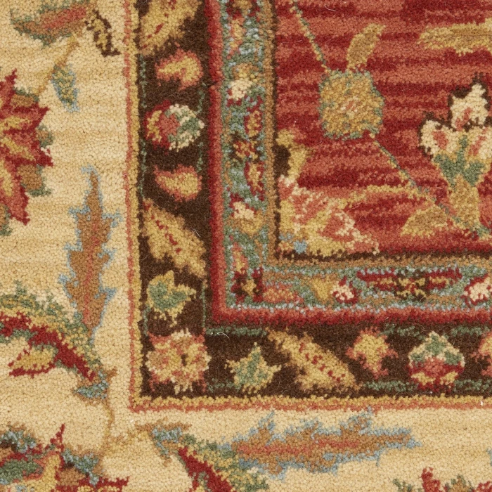 Nourison Home Living Treasures Red LI05 9ft.9in. x 13ft.9in. Rect. Rug