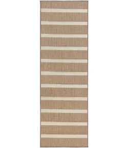 Nourison Positano Jute Ivory POS03 2ft.2in. x 8ft. Rect. Rug