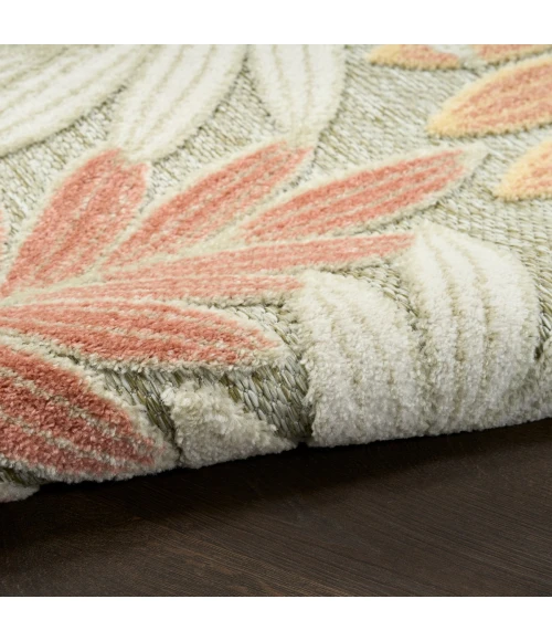 Nourison Aloha Sage Rose ALH18 5 ft. 3 in. X 7 ft. 5 in. Rect. Rug