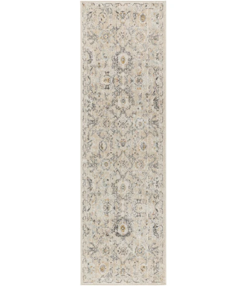 Nourison Oushak Home Cream OUS01 2 ft. X 6 ft. Rect. Rug