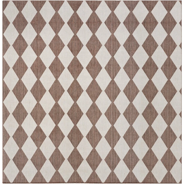 Nourison Positano Natural POS04 8ft. Square Rug