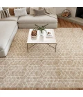Nourison Home Washable Charm Beige WCH01 8ft. x 10ft. Rect. Rug