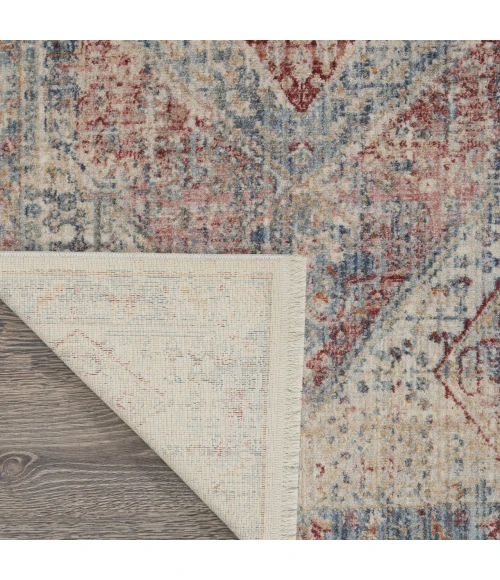 Nourison Home Homestead Blue HMS03 2ft.7in. x 12ft. Rect. Rug