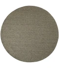 Nourison Tulum Olive TLM03 8 ft. X Round Rug