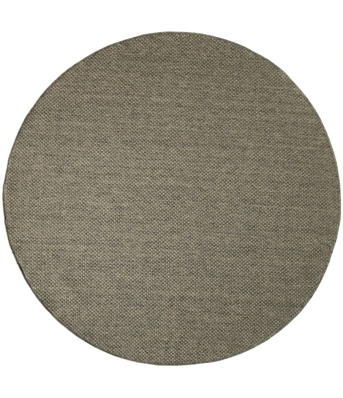 Nourison Tulum Olive TLM03 8 ft. X Round Rug