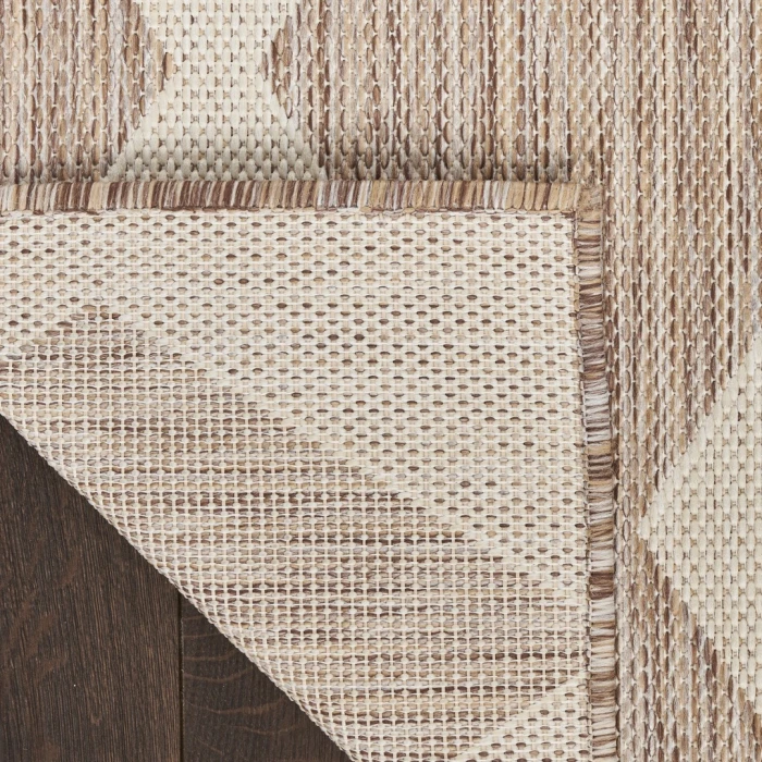 Nourison Positano Beige POS04 2ft.2in. x 12ft. Rect. Rug