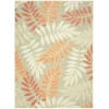 Nourison Home Aloha ALH18 Sage Rose 9 ft. X 12 ft. Area Rug