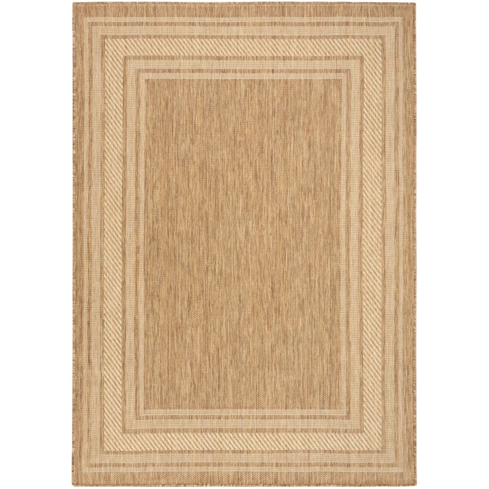 Nourison Horizon Indoor/Outdoor Natural HOZ03 6 ft. X 9 ft. Rect. Rug