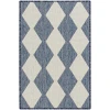 Nourison Positano Navy Blue POS04 2ft. x 3ft. Rect. Rug